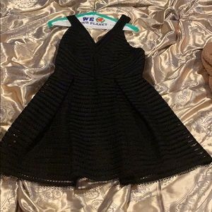 Black formal dress